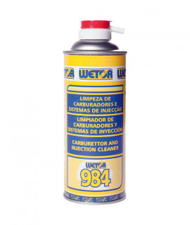 WETOR 984 - Spray limpieza de inyectores/carburadores 400ml (12 u/c)