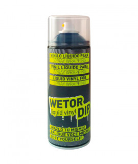 WETOR DIP - Spray vinilo líquido removible, negro mate 400 ml