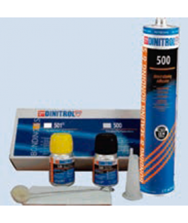 DINITROL 500 310 ml "Kit aligerado" adhesivo poliuretano lunas (12 u/c)