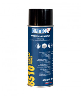 DINITROL 8510 spray 400 ml plata pintura acrílica (12 u/c)